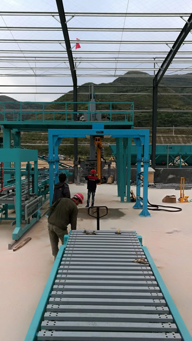 Concrete Block Cuber Machine